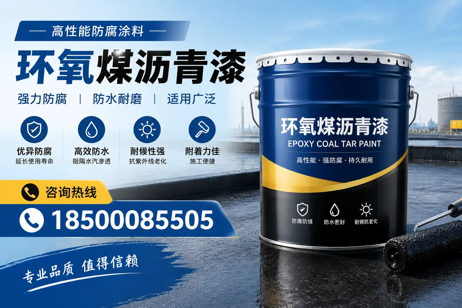 环氧煤沥青漆的主要成分与功能，锦州用户深度了解